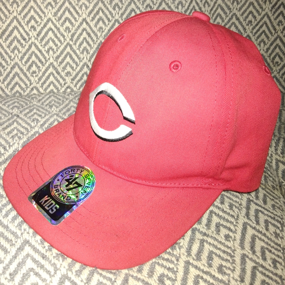 Cincinnati Reds 47 Brand Kids Snapback Hat
